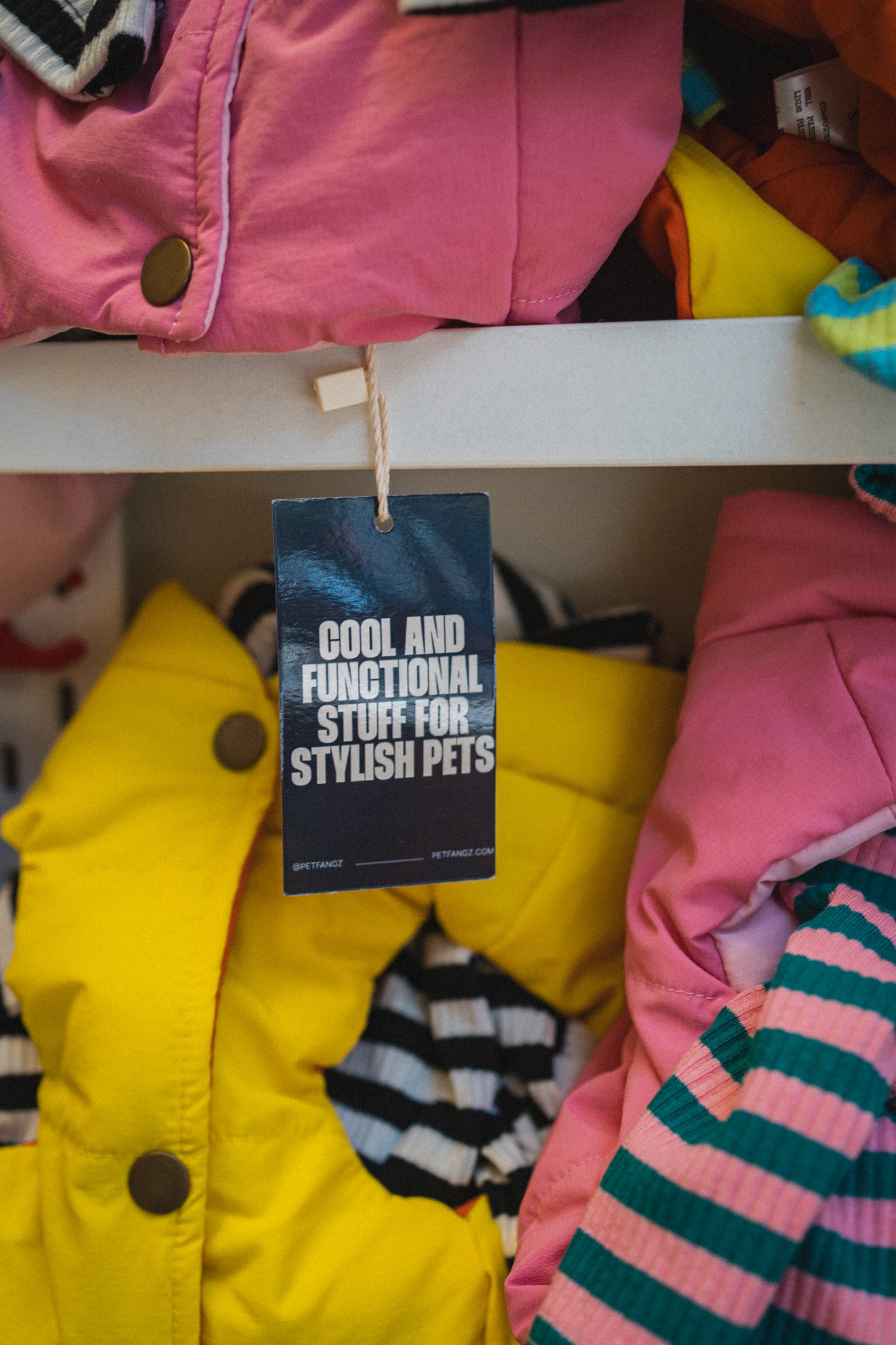 Le Puffer - Orange & Yellow