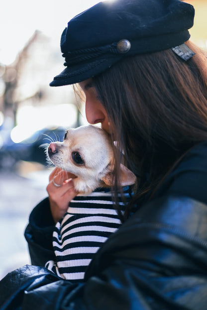 Le Tee Long - Black & White