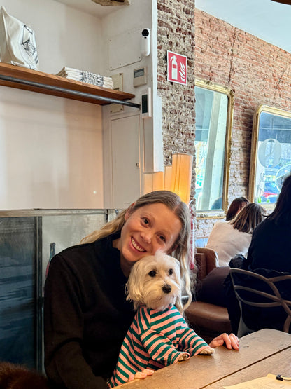 Le Tee Long - Pink & Green