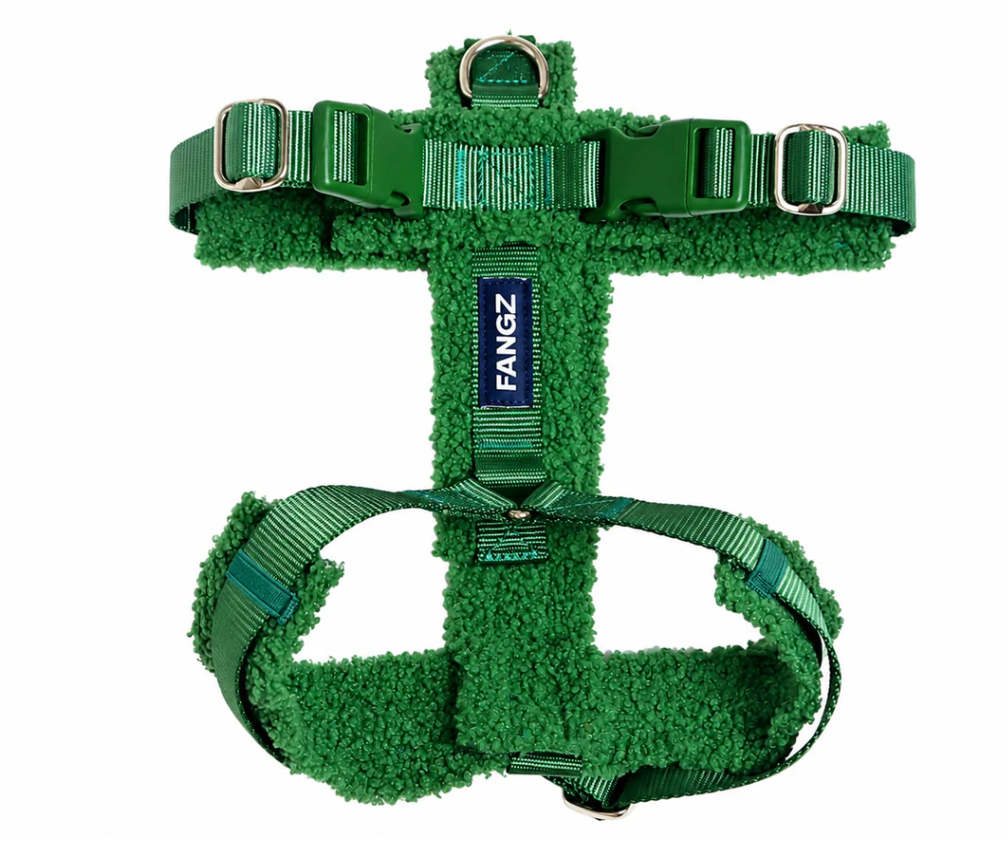 Green Sherpa Adjustable Dog Harness