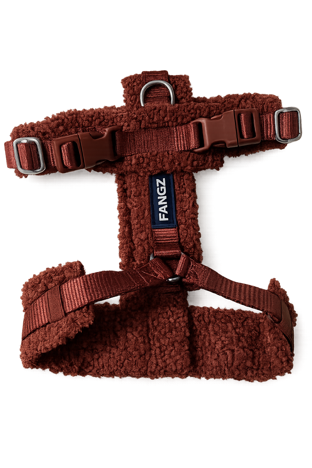 Brown Sherpa Adjustable Dog Harness